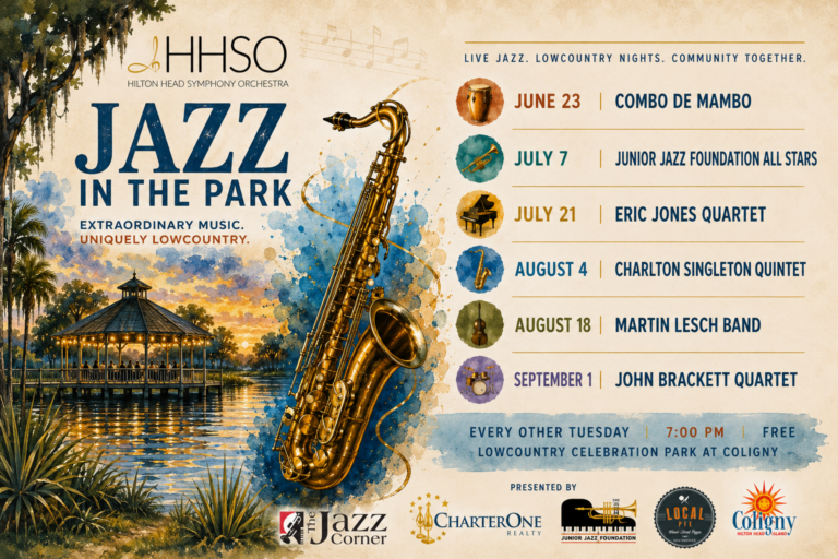 Jazz in the Park 2026: Free Outdoor Summer Concerts on Hilton Head Island