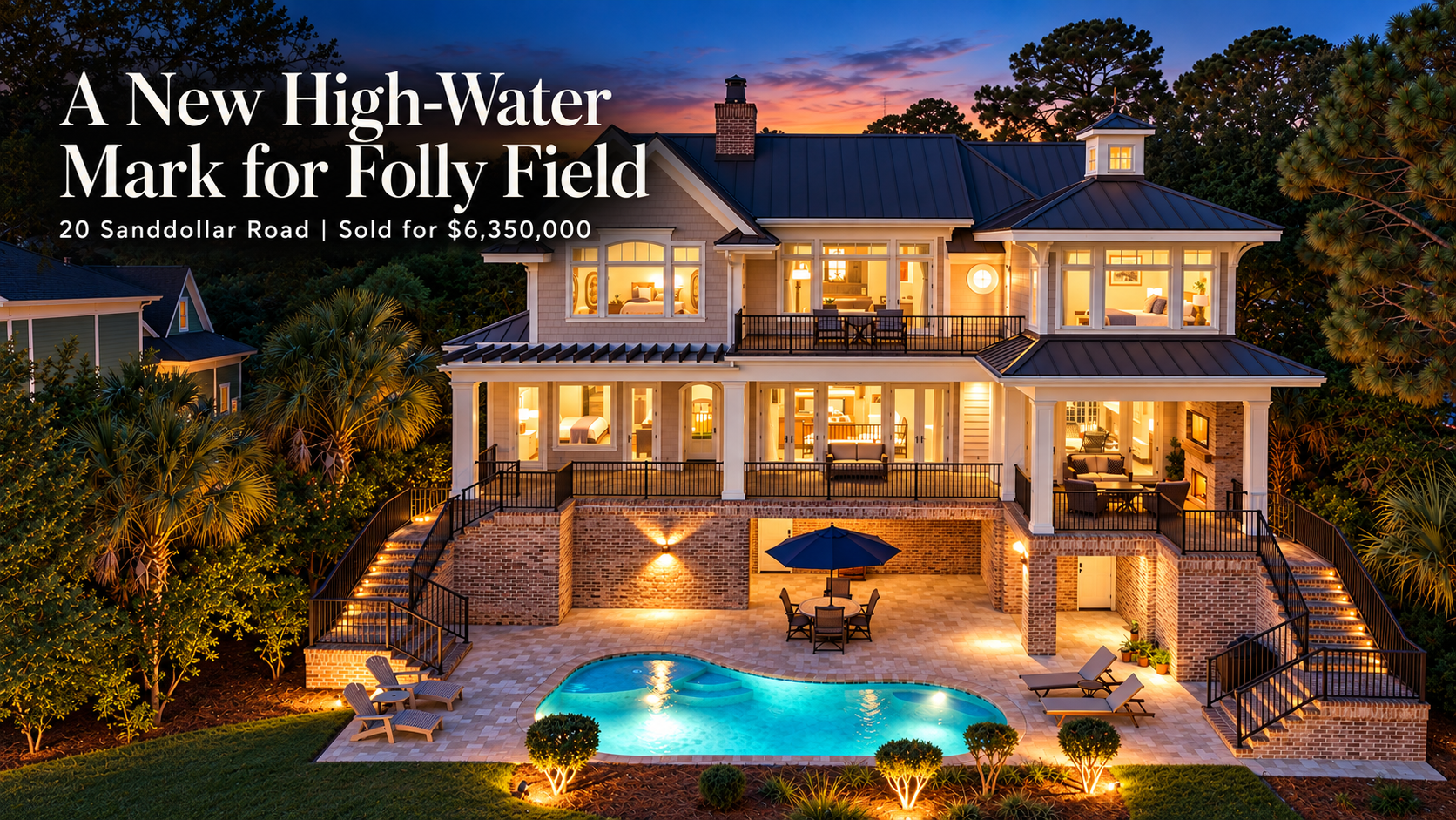 20 Sanddollar Road Sells for $6.35 Million, Setting a Folly Field Record